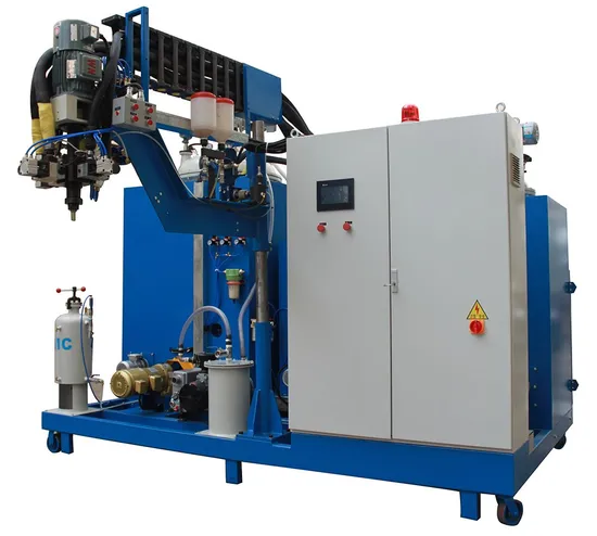 Three Component Rotary Casting Polyurethane Elastomer Pouring Machine for Car Wheel