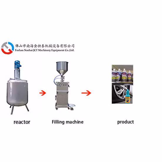 Máquina mezcladora de reactor de embalaje de acero inoxidable para urea formaldehído /colofonia/resina